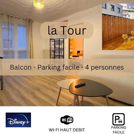 La Tour - Tout Confort - Hypercentre - Balcon #Sirdest Franconville  Exteriér fotografie